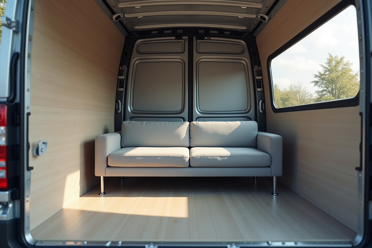 camionnette canapé
